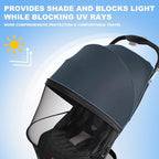 2-in-1 Baby Mosquito Net with Sunshade - Image 3