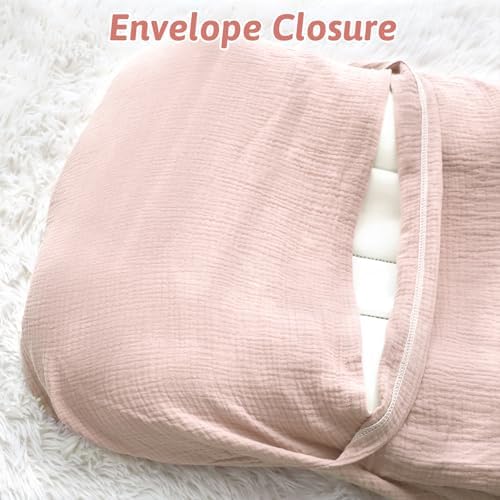 Hooyax Muslin Baby Lounger Cover 1 Pack, 100% Cotton Soft & Breathable Infant - Image 5