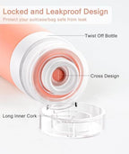 Quatish Travel Bottles for Toiletries, 3 oz Travel Size Containers - Image 2