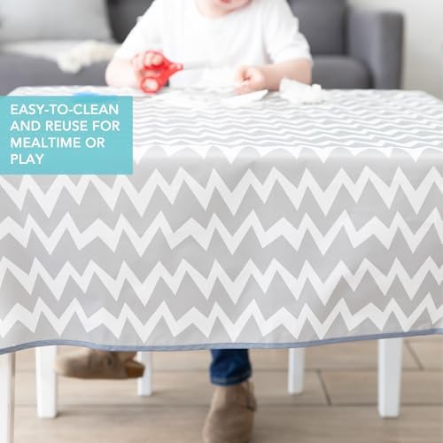 Bumkins Baby Splat Mat for Under High Chair, Babies Toddlers Eating Mess Mat - Image 4