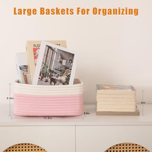 OIAHOMY 4 PACK 12L Storage Baskets - Image 2
