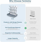Termichy Baby Bottle Drying Rack：Large Vertical Space Saver - Image 6