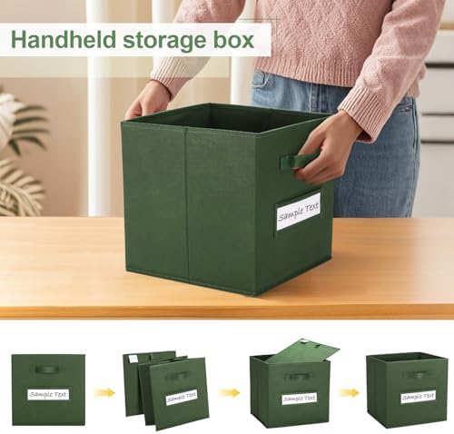 11x11 storage cube bins Foldable Fabric storage cubes - Image 4