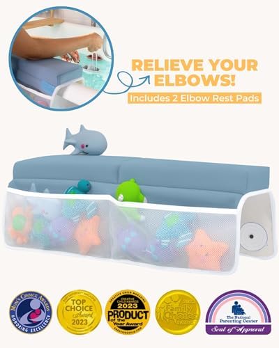 Comfortable Baby Bath Kneeler and Elbow Rest Pad Set - Image 3