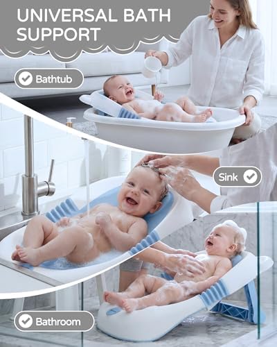 ISELECTOR Foldable Baby Bath Support - Image 2