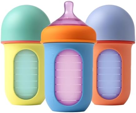 Boon Nursh Silicone Baby Bottles by Boon