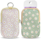 2PCS Hand Sanitizer Spray Case Compatible, Hand Sanitizer Holder, Mini Zippered by Jusen