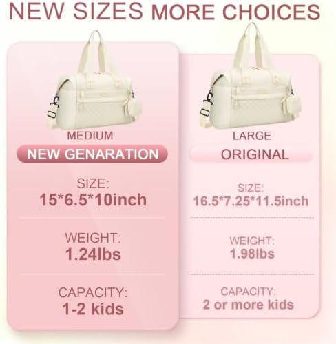 Pritent Diaper Bag Tote Waterproof Maternity Baby Bags - Image 4
