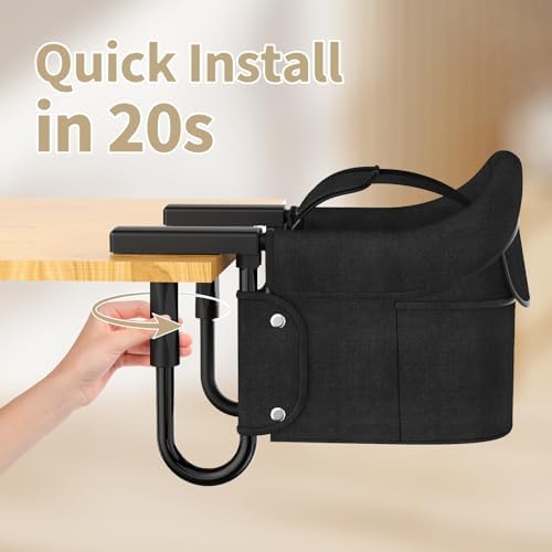 Portable Hook On High Chair for Babies & Toddlers from 6-36 Months, Clip On - Image 4
