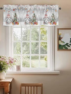 Vandarllin Christmas Gnome Valance Curtains - Image 3