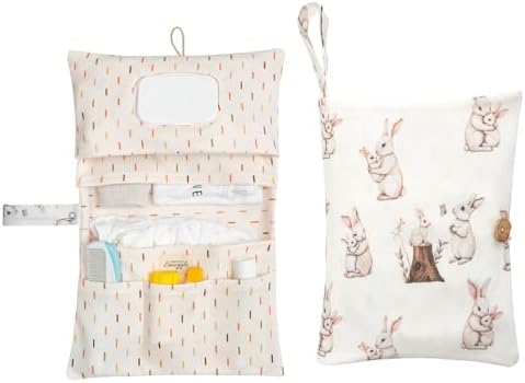Baby Diaper Bag Organizer, Portable Baby Essentials Storage Pouch by Unknown