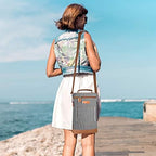 Tirrinia 2 Bottle Insulated Wine Tote Carrier Bag - Image 6