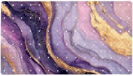Shower Mat Non Slip, 26.8 x 15.1 Inch Bathtub Mat by Anna+Cowper