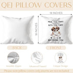 Funny Shih Tzu Pillow Cover 18x18, Shih Tzu Gifts - Image 2