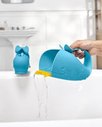 Skip Hop Baby Bath Rinse Cup MOBY Tear-Free Waterfall Rinser Blue Age 0+ - Image 4