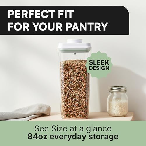 Bop Top Airtight Food Storage Containers | Pop-Top Lid | 10.5 Cups / 84 Oz - Image 2