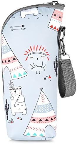 Accmor Baby Bottle Tote Bags, Insulated Breastmilk Cooler Bag, Nursing Bottle - Image 2
