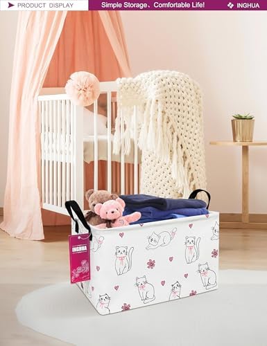 Rectangular Love cat Storage Basket - Image 5