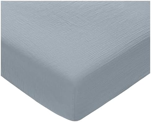 Comfy Cubs 100% Muslin Cotton Fitted Crib Sheet by ComfyCubs