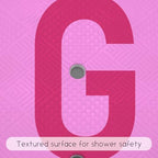 Bathtub Mat Non Slip, Get Naked Square Bath tub Mat Shower Floor Mat - Image 5