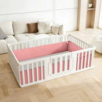 4PCS Mesh Soft Wall Padding Panels, Foldable Rail Covers - Image 4