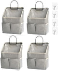 4pcs Wall Hanging Storage Bag, Wall Hanging Organizer bags by Someteth