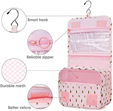 Narwey Small Hanging Travel Toiletry Bag - Image 4