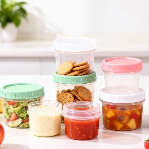 DEMORA 5 oz Small Plastic Containers - Image 4