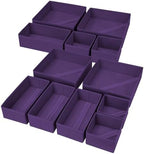 DIMJ Drawer Organizer Clothes, 12 Pack Dresser Organizer, Foldable Closet by DiMJ