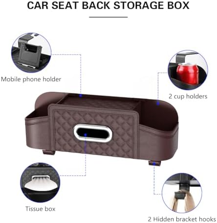 Mandark Headrest-Mounted Backseat Organizer - Image 3