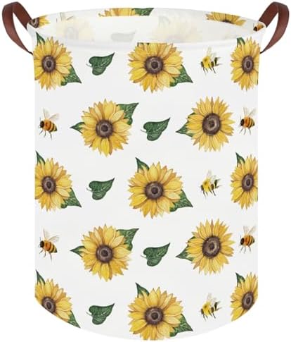 Bee hamper, Waterproof foldable Kids laundry basket, Nursery Hamper, Bee Room by FXOCSHE