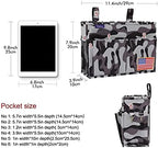 Surblue Bedside Caddy Hanging Bed Organizer Storage Bag Pocket - Image 5
