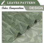 Lecloud Leia 14 Inch Sage Green Sheer Valances - Image 4