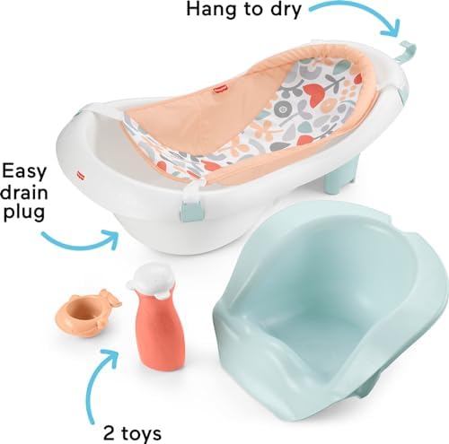 Fisher-Price Baby to Toddler Bath 4-in-1 Sling ‘n Seat Tub - Image 5