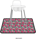 BapronBaby Watermelon Stripes Waterproof Splash Mat Catch All Floor Cover - Image 3
