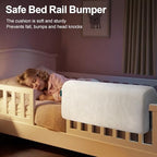 AEOCOO Bed Rail Bumpers for Toddlers, U-Shaped 3 Ft Kid Bed Bumpers - Image 2