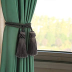 Curtain Tiebacks Handmade Curtain Holdbacks Rope - Image 4