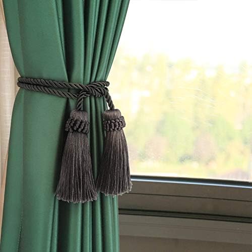 Curtain Tiebacks Handmade Curtain Holdbacks Rope - Image 4