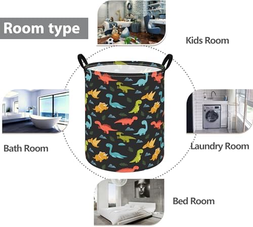 Boys Foldable Storage Basket 63L Kids Hamper - Image 6