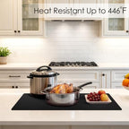 Extra Large Silicone Mat, 31.5x16.9 Inch Heat Resistant Mat - Image 4