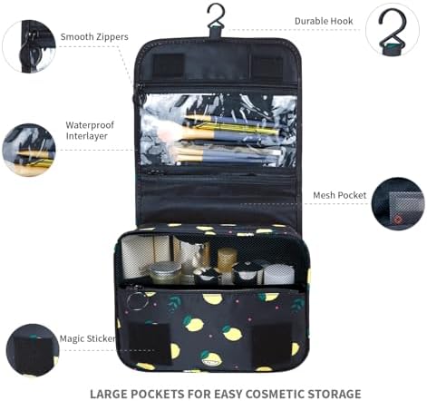 Lcsmaokin Large Capacity Toiletry Bag Travel Bag - Image 3