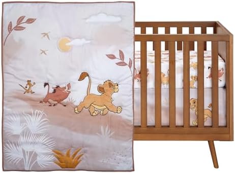 Lambs & Ivy Disney Baby Lion King Safari Infant Nursery Crib Bedding Set - Image 2