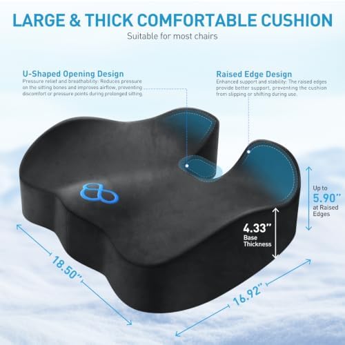BlissTrends Extra Thick Seat Cushion - Image 2