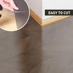 8'×10' Large Vinyl Area Mat for Floor, Translucent Black PVC Floor Mat - Image 6