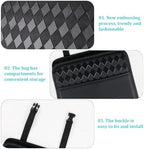 Mandark PU Leather Car Seat Back Organizer, Style 3 - Image 3