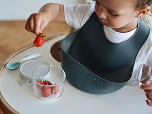 Beaba Silicone Baby Bib, Made - Image 2