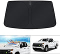 KUST Windshield Sun Shade for 2019-2025 2026 Chevrolet/Chevy Silverado 1500 by KUST