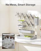 DIY Baby Bottle Drying Rack, Holds 12 Bottles, Space-Saving - Image 6
