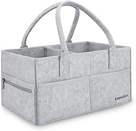 Runsabay. Nursery Basket-Baby Diaper Caddy Organizer by Runsabay