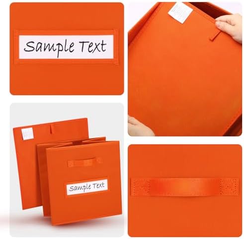 11x11 storage cube bins Foldable Fabric storage cubes - Image 3